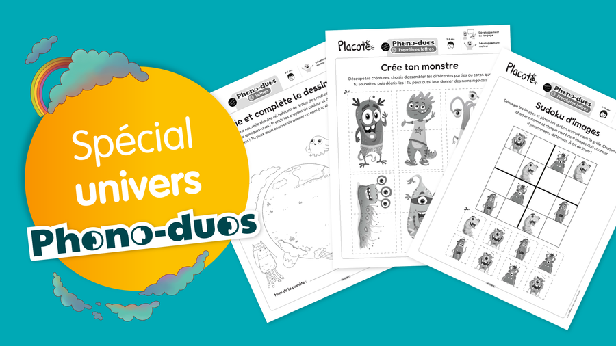 Trousse d'activités - Spécial univers Phono-duos