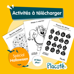 Bricolages et coloriages effrayants - Halloween 2022