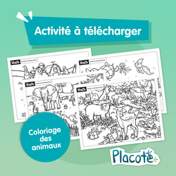 Activité de coloriage - Les animaux