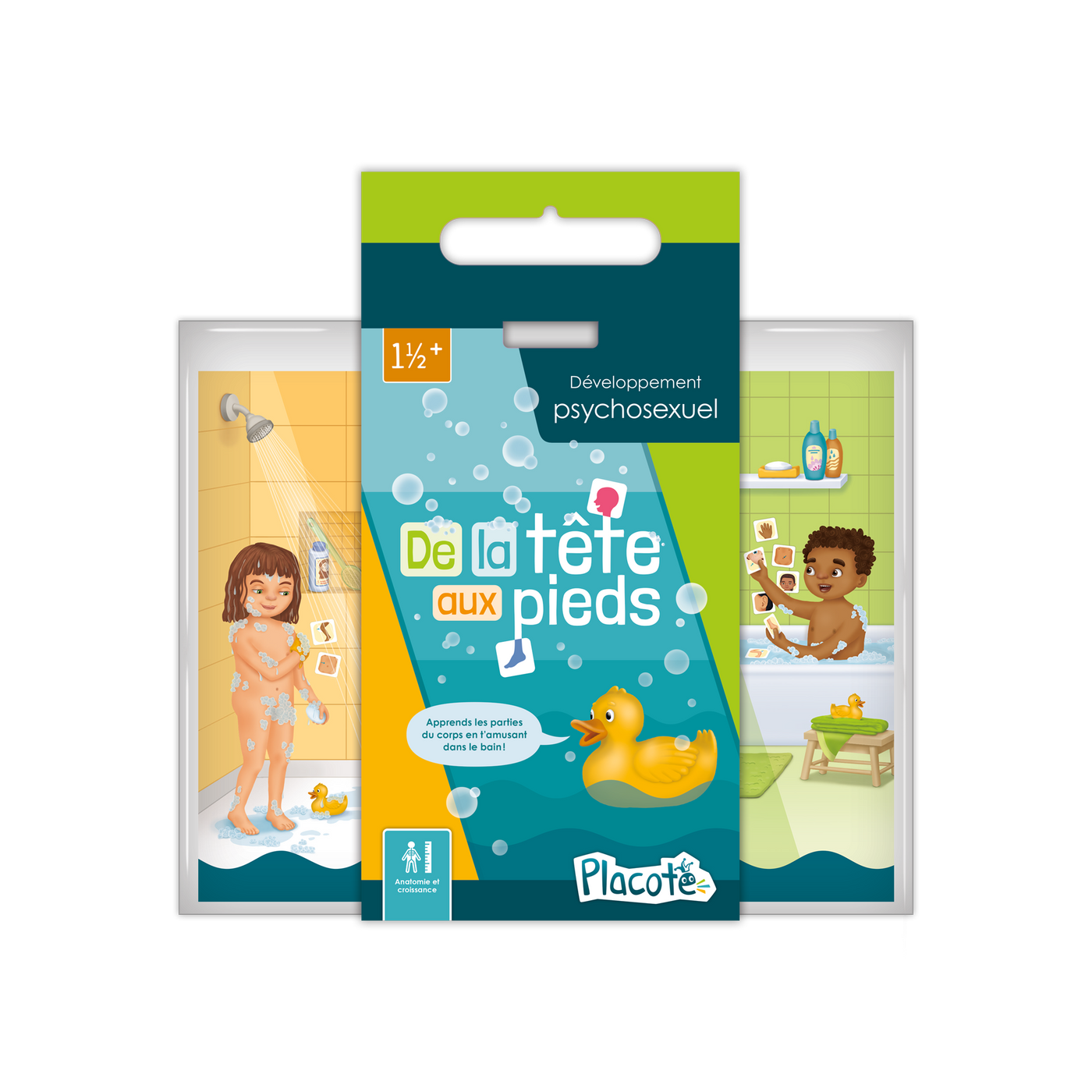 De la tête aux pieds