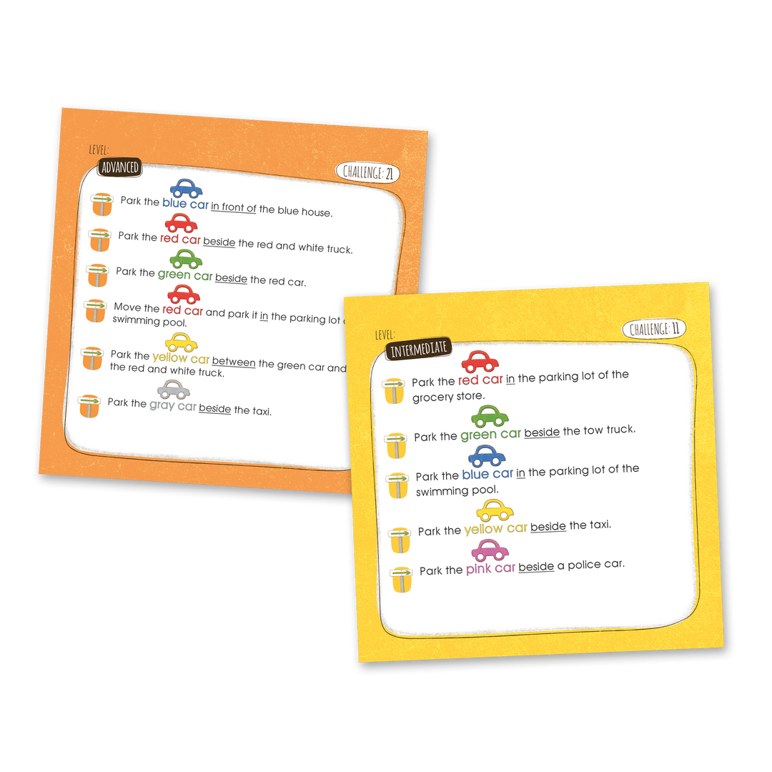 Placote Lernspiel 'Stationne TES Autos' – Für Kinder Von 3 Bis 5½ Jahre, Räumliches Denken Fördern