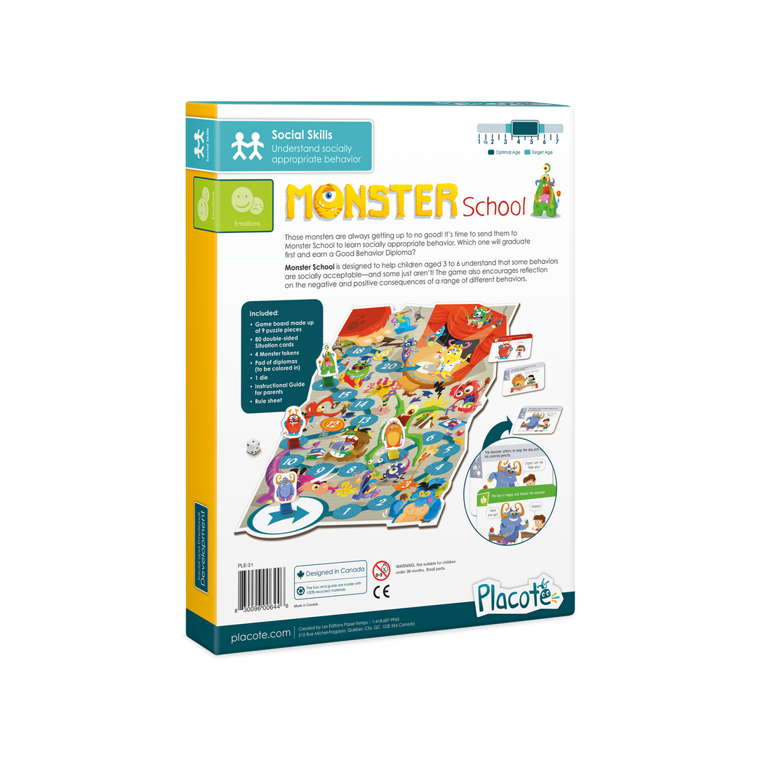 monsters parents guide Monster School - Educational Game 3 to 6 years old